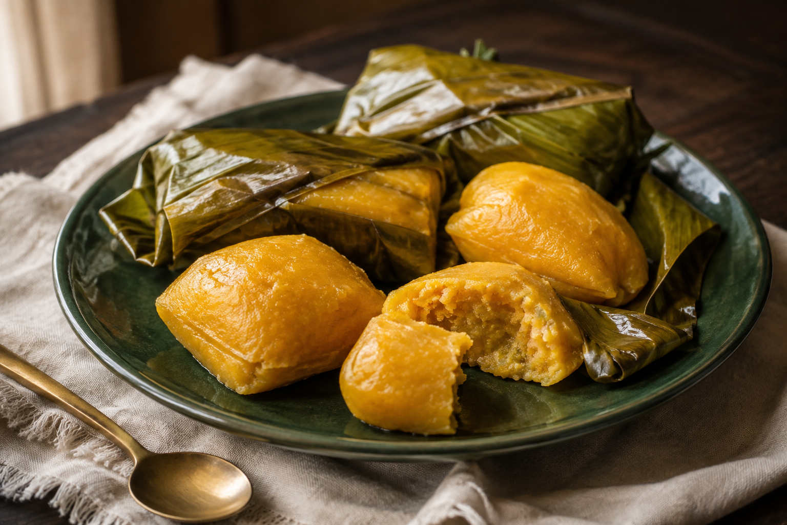 Illustrative Nigerian okpa food photography
